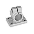 J.W. Winco GN146-B25-40-2-BL Flanged Connector Clamp 146-B25-40-2-BL